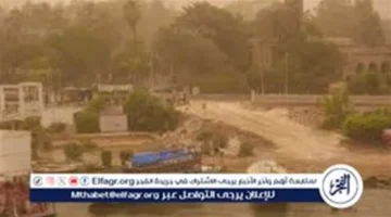 تحذير قوي رياح خماسينية وأتربة تغطي مصر الجمعة